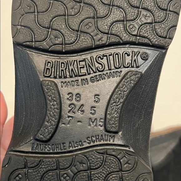 BIRKENSTOCKS BROWN LEATHER VINTAGE OXFORD SHOES - Picture 11 of 16